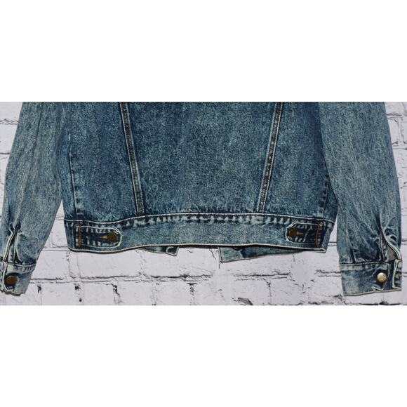 RARE Guess by Georges Marciano for Jeans Acid Wash Denim Jacket Made in the USA - Picture 5 of 9